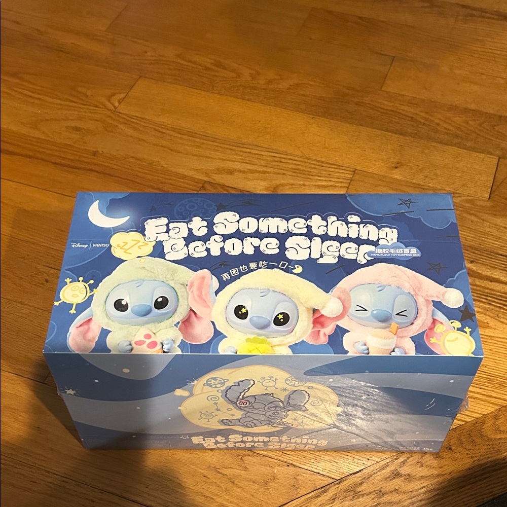 Full Case - Stitch Eat Something Before Sleep Series | Soft Vinyl Figures